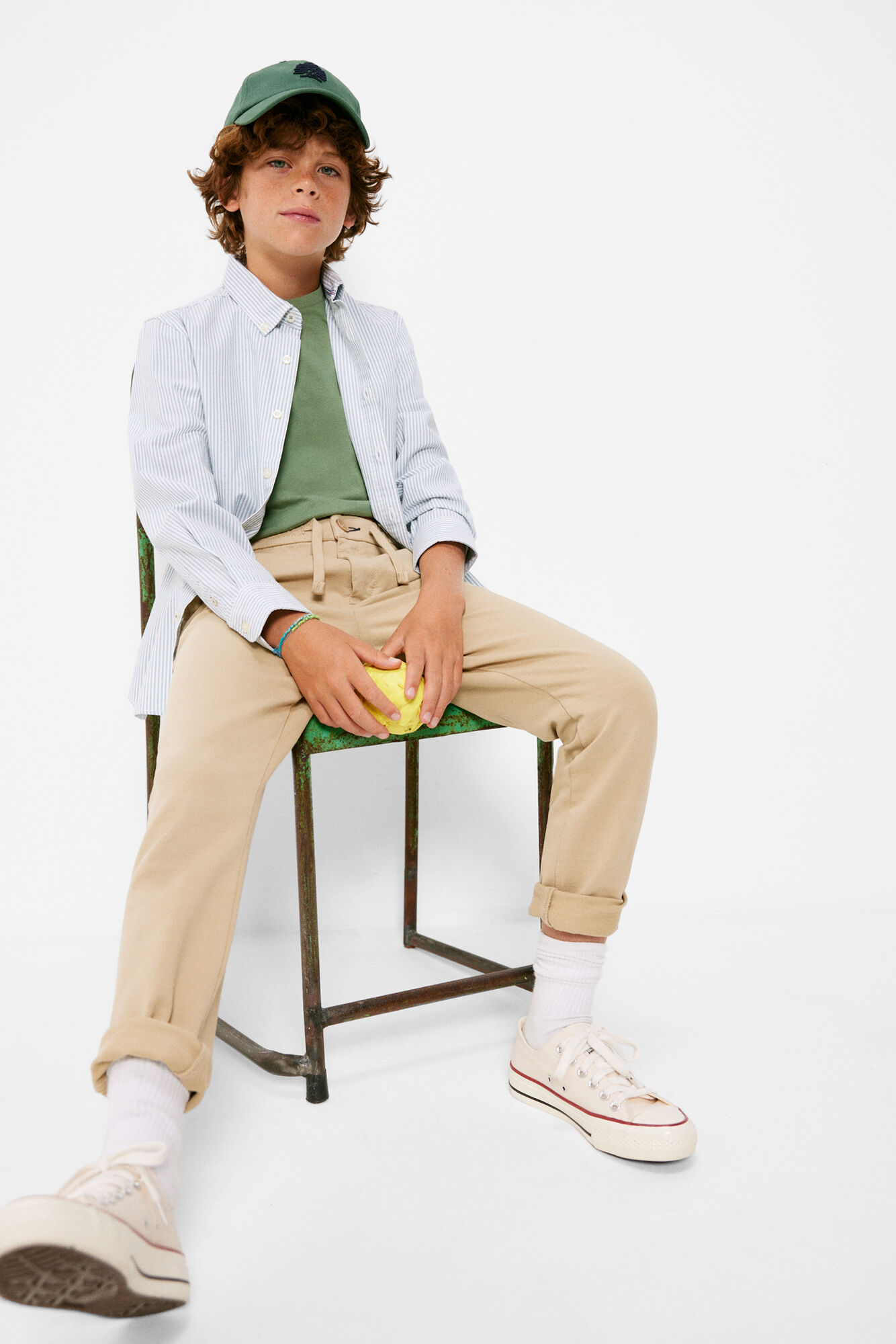 Camisa Oxford para meninos