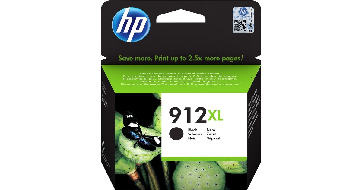 HP912XL high-capacity zwarte inktcartridge  (3YL84AE)