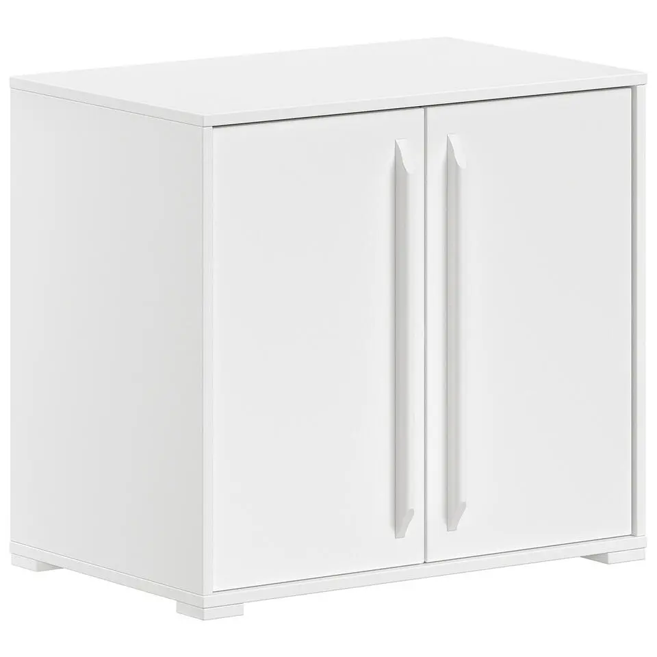 Vipack commode Sam 2 deuren - 62x43x68 cm - wit