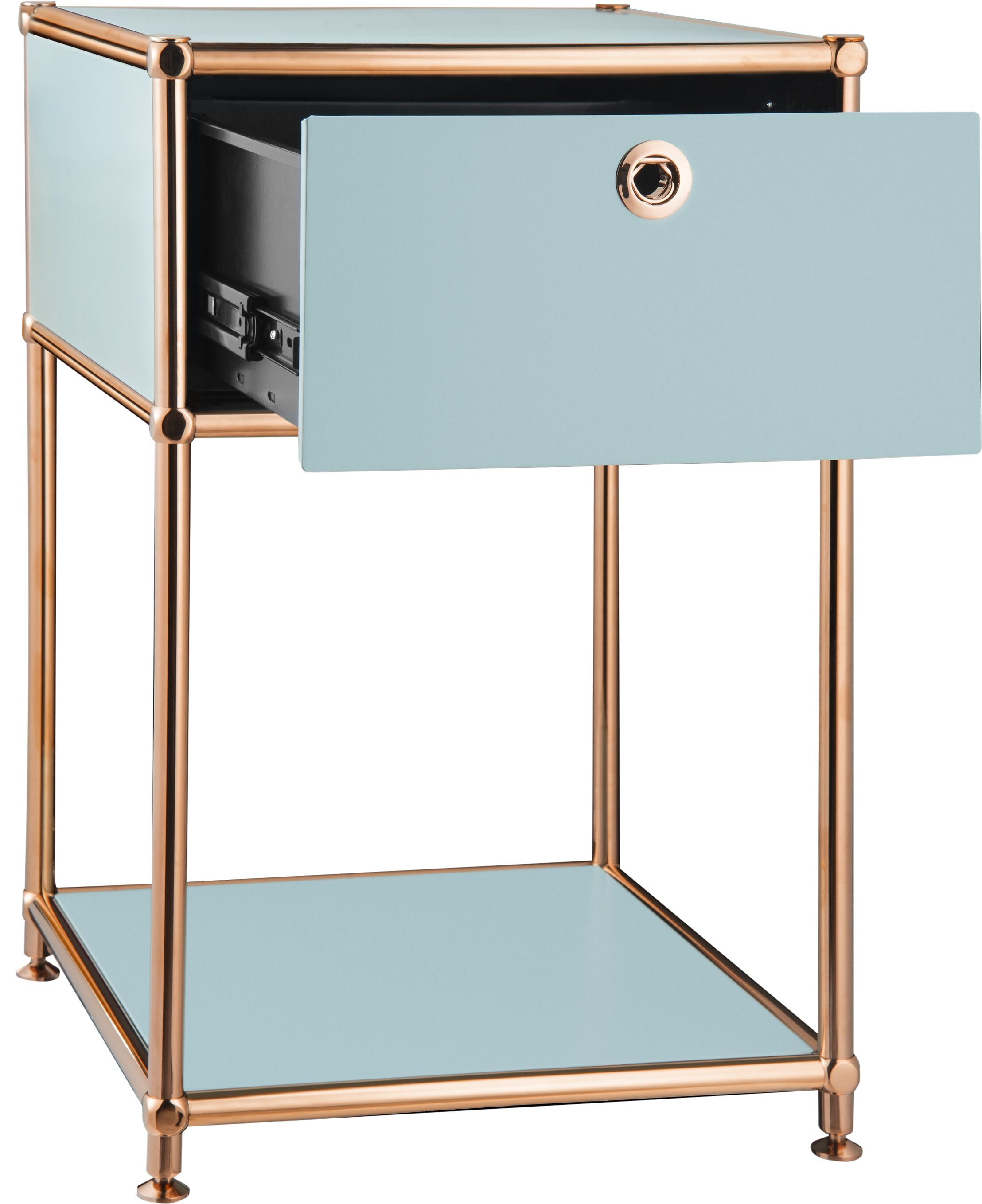 FLEXCUBE Beistelltisch - Mint / B: 40.0 cm x T: 40.0 cm x H: 62.0 cm