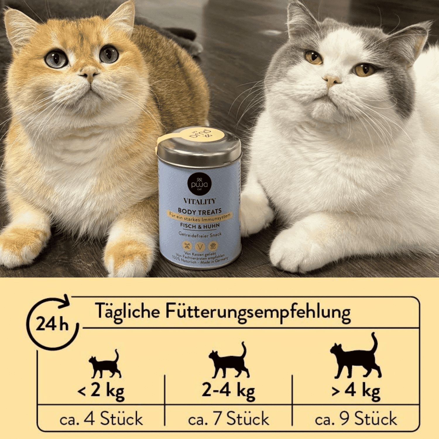 PUJA Vitality Body für Katzen