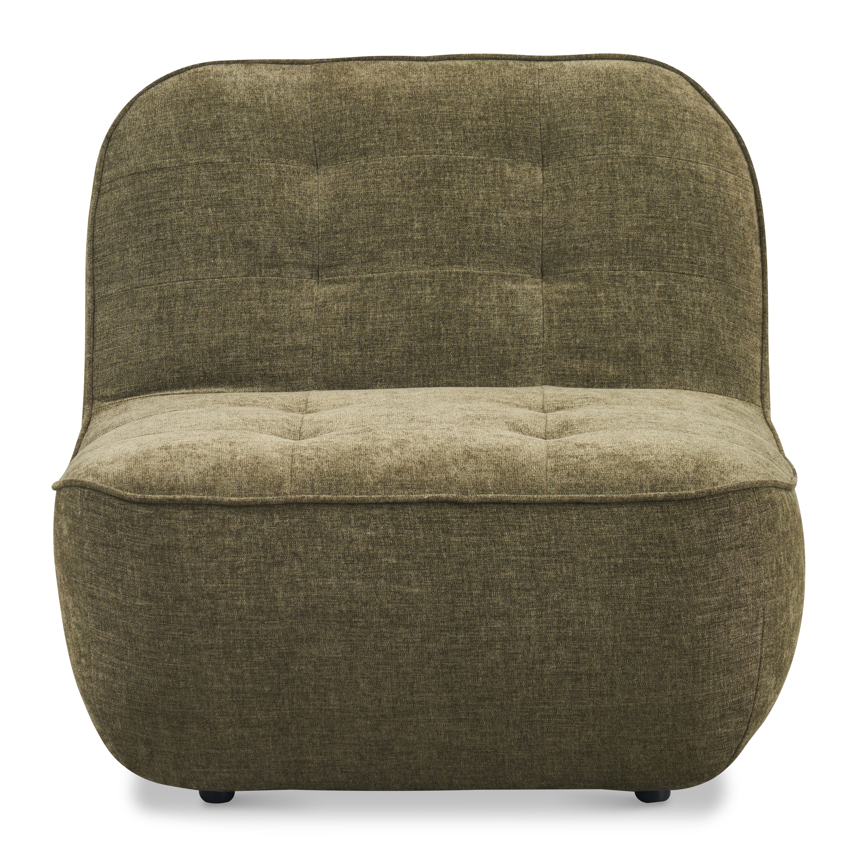 by fonQ Poco Fauteuil - Chenille - Groen