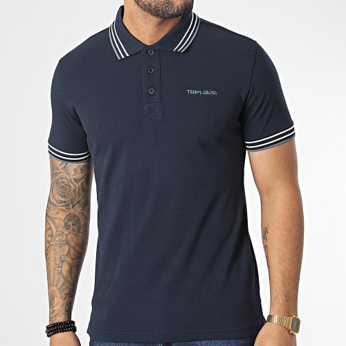 Polo Manches Courtes Pasian Bleu Marine