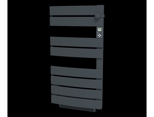 CARRERA - Sèche-serviette électrique anthracite 750w + 1000w
