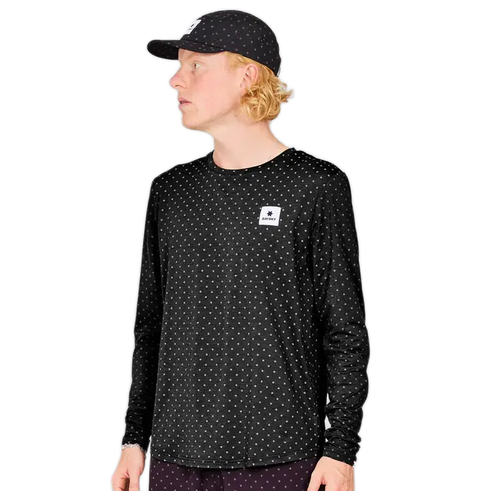 reflective polka pace ls herre 634 mmrls02 1018 black aop