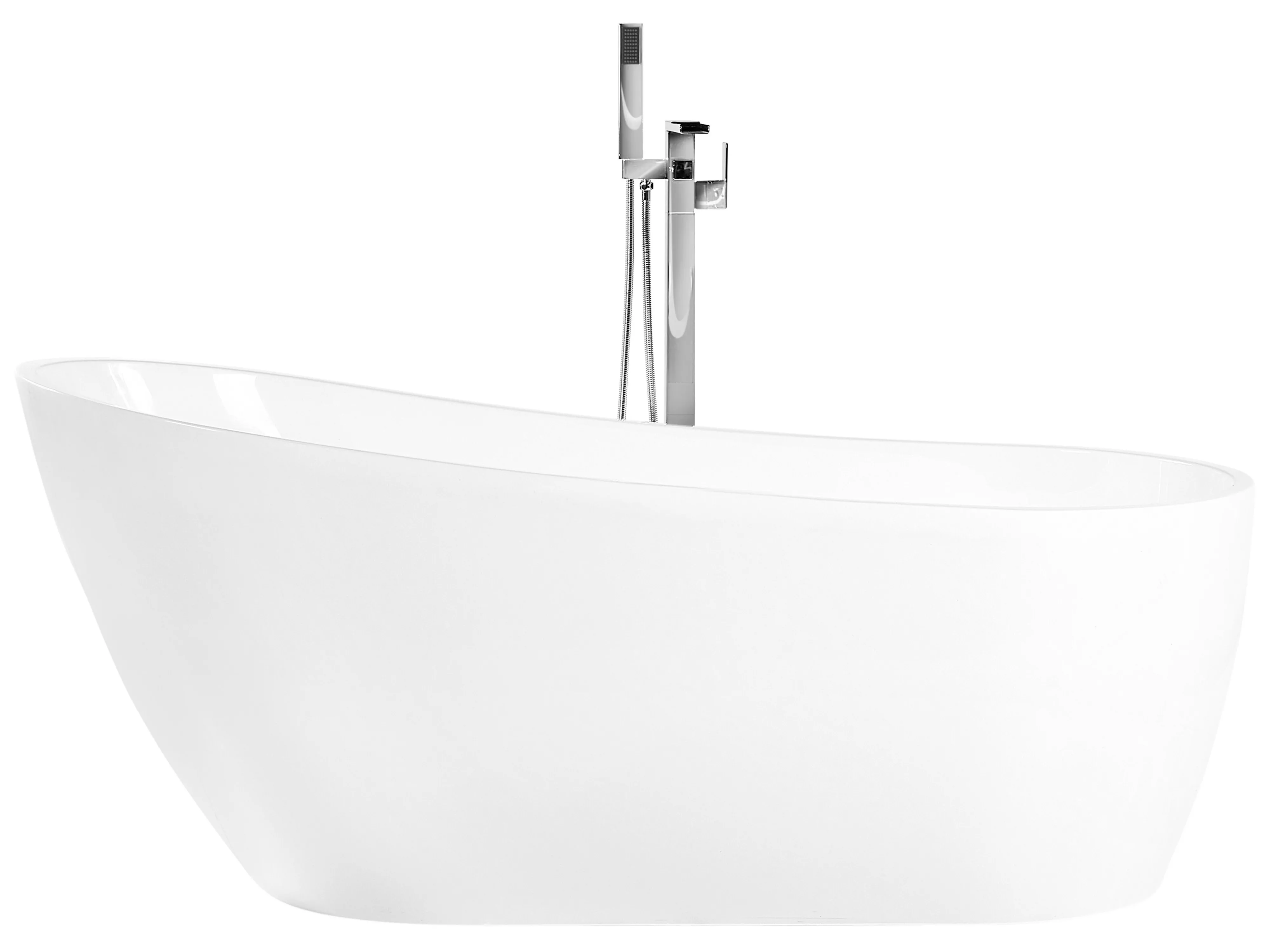 Vrijstaand bad SOLARTE 170 x 78 cm Wit