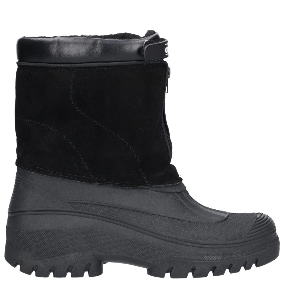Botas de inverno Cotswold Venture com zíper frontal