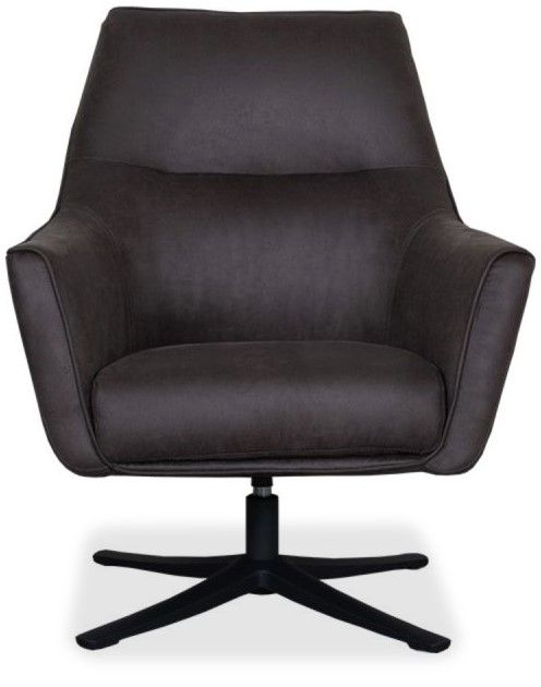 Fauteuil Antraciet CM-55.029 Tod B76 x D75 x H90 cm