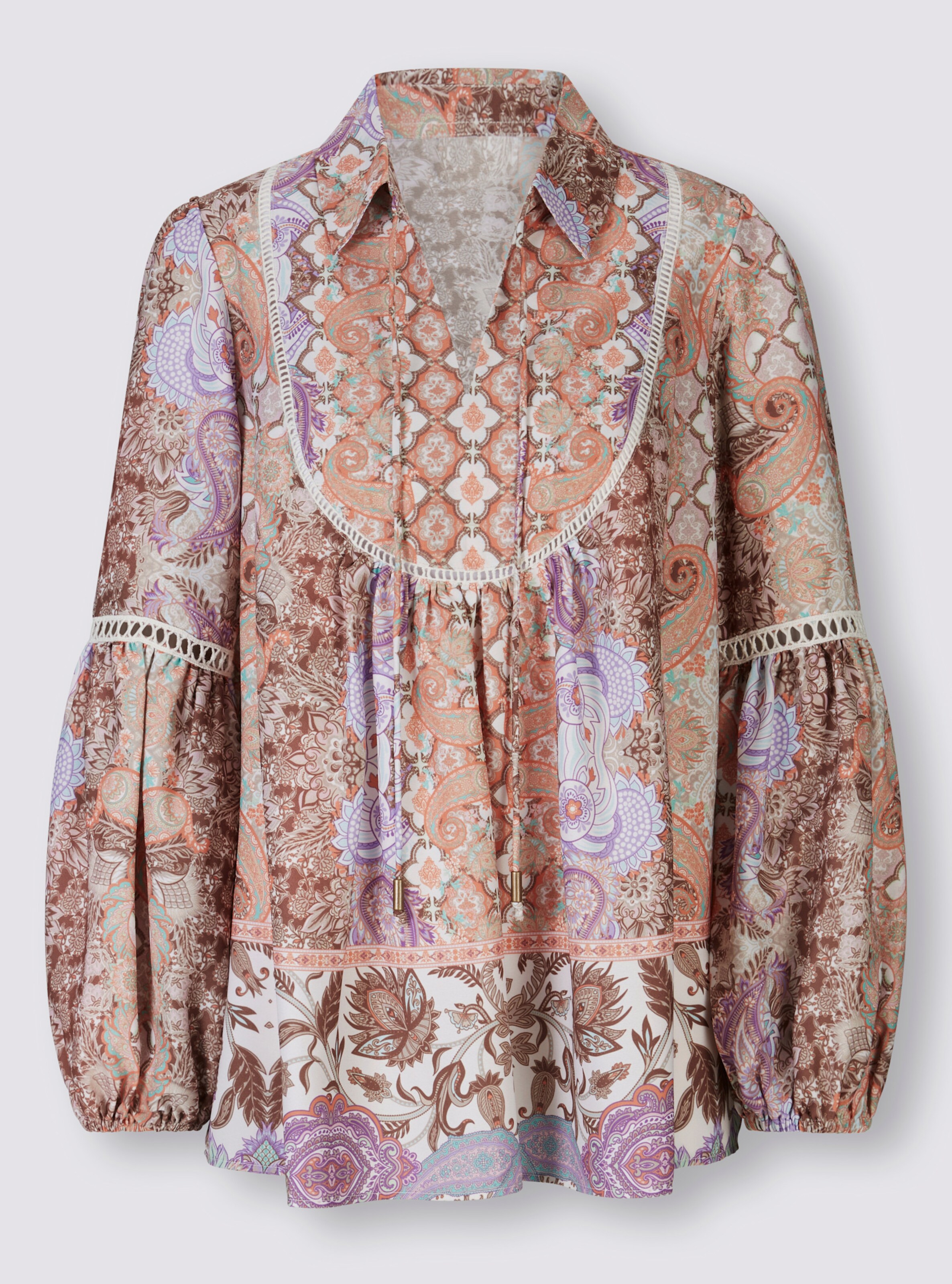 Druckbluse