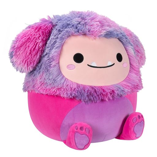 Squishmallows Woxie Bigfoot Bamse, Pink/Lilla