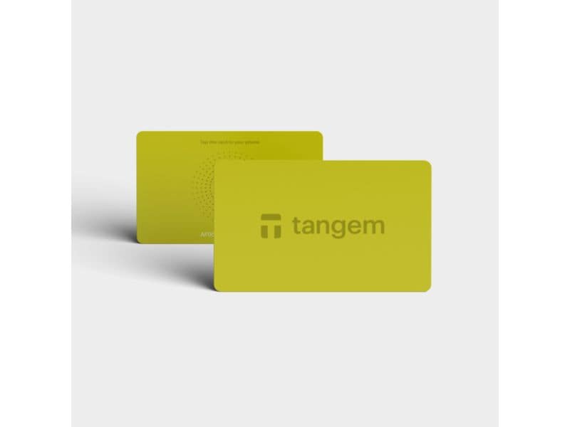 bitConsult Tangem 2.0 3 Card Set Vivid Innovative Lösung für die sichere Speicherung von Kryptowährungen