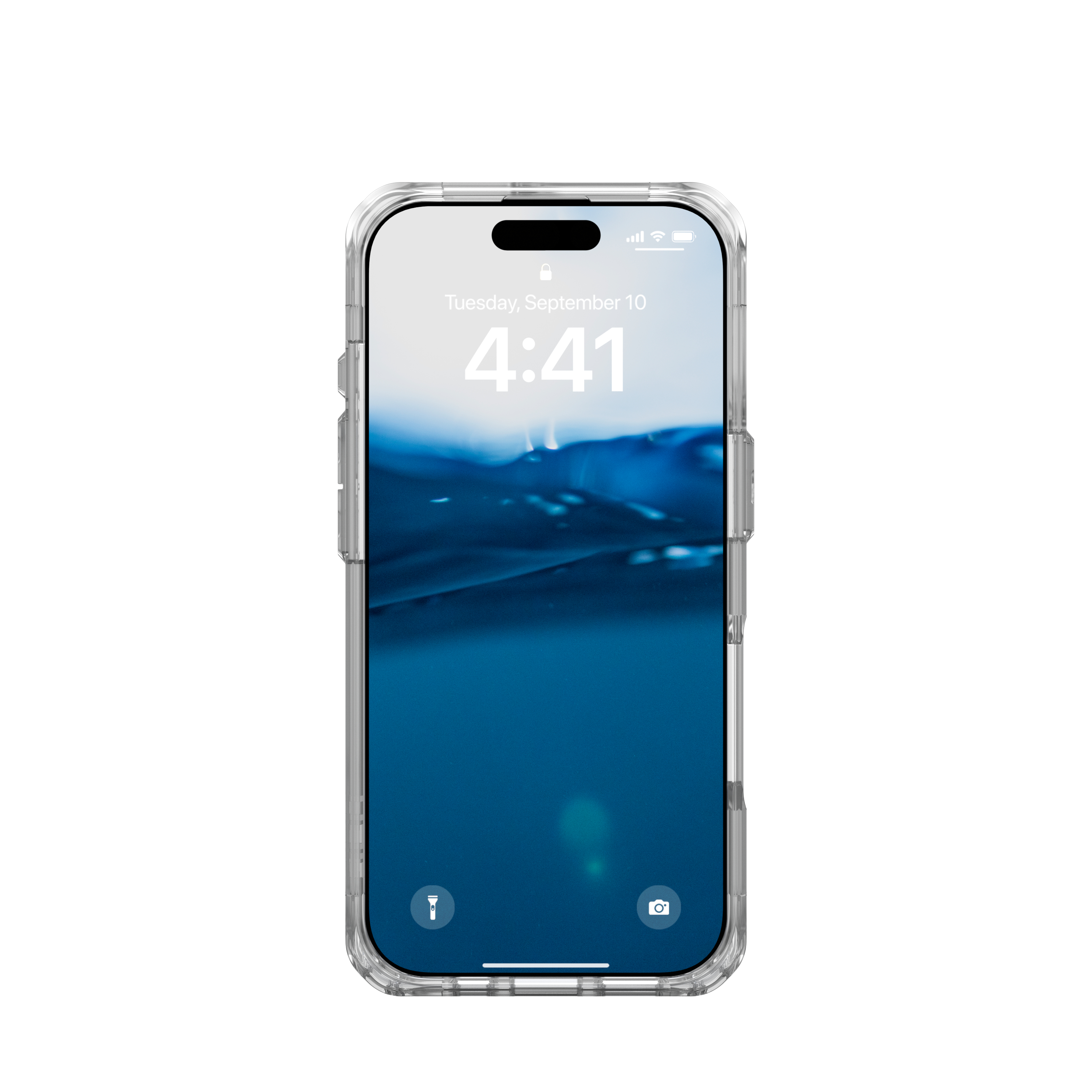iPhone 16 Pro Schutzhülle Plyo (114484114343) - Transparent (Ice)