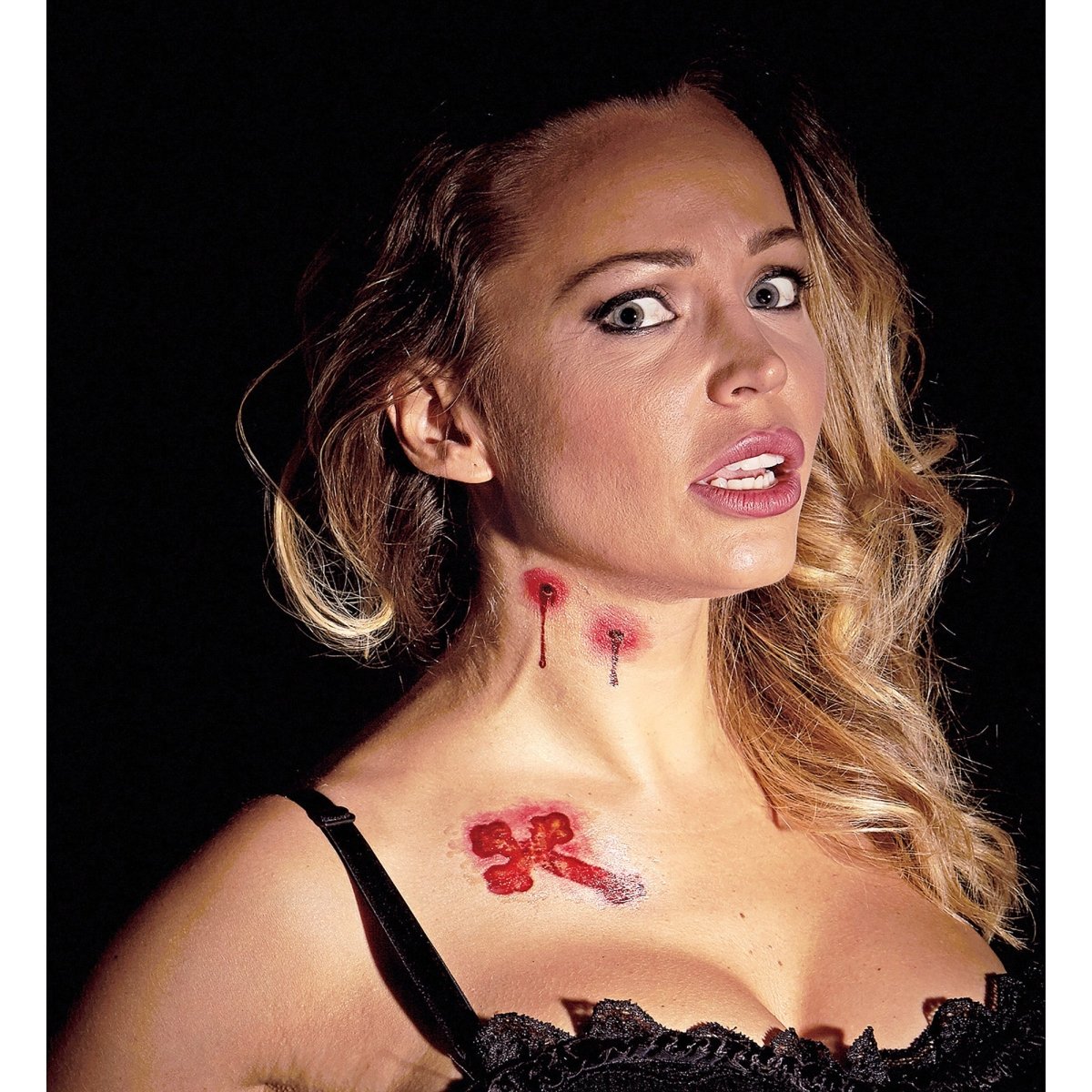 Halloween Nep Tattoos Vampierebeten