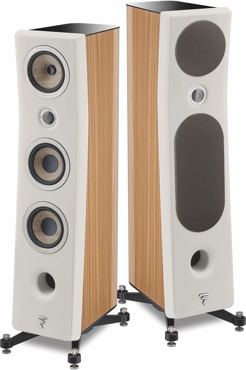 Focal Kanta N°2 Noyer / Ivoire mat (la paire) Enceintes colonne