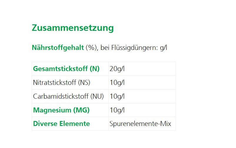 Spezialdünger Pflanzenkur, 500 mlSpezialdünger gegen Mangelerscheinungen