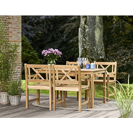 Rosenborg Compact havestol - teak