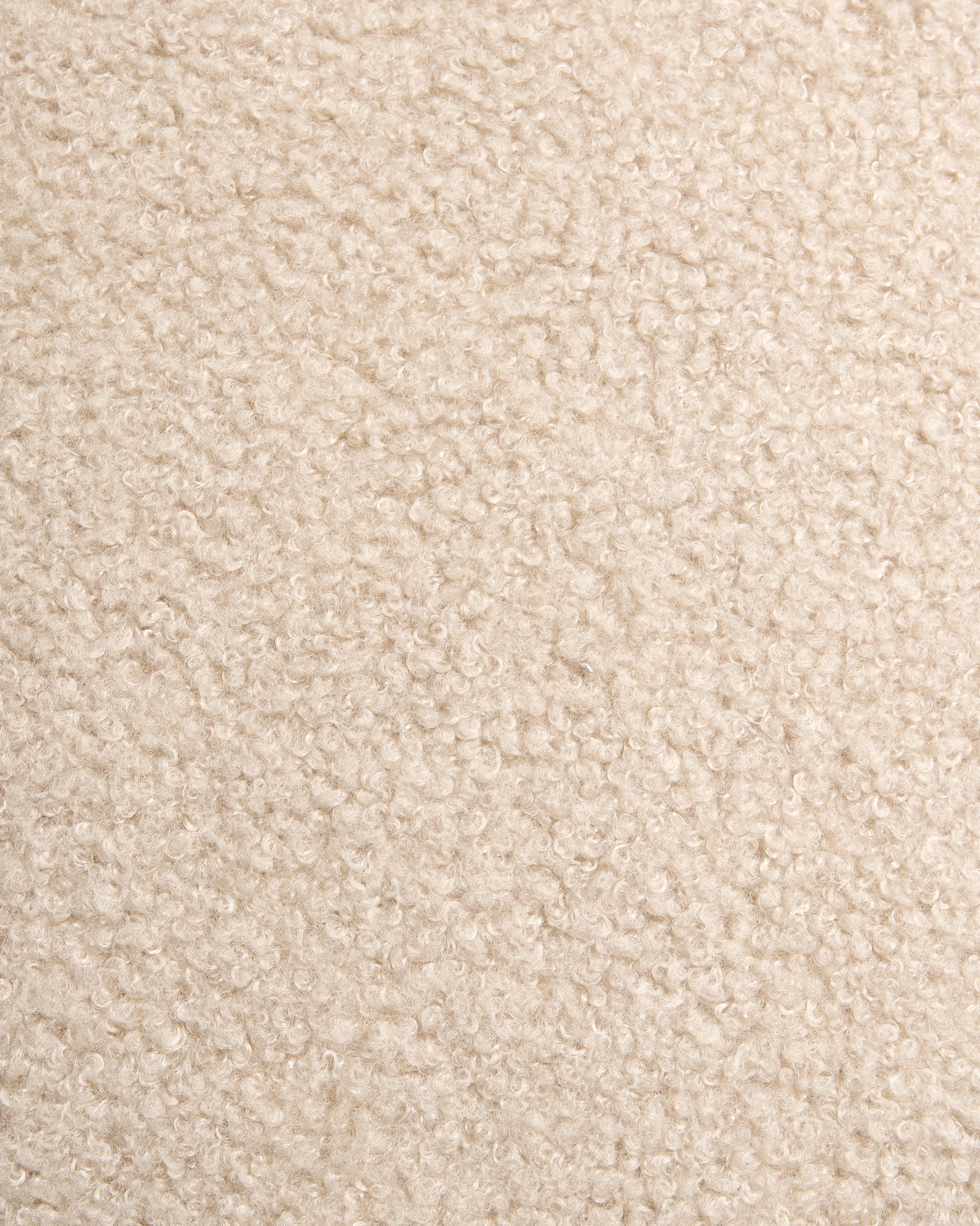 Relaxfauteuil GERAS Bouclé Beige