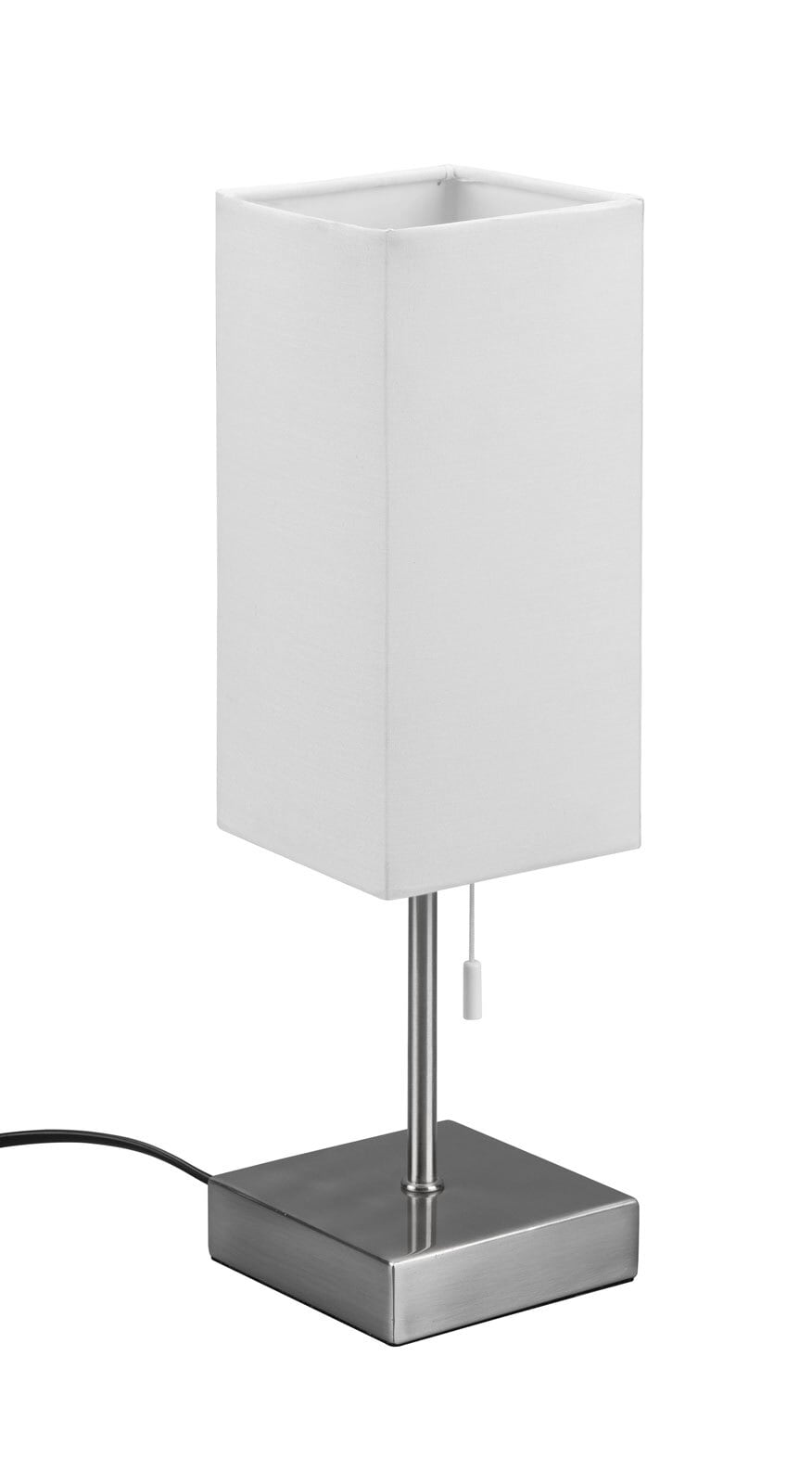RL Retrofit Tischlampe OLE 35 cm nickelfarbig /weiß