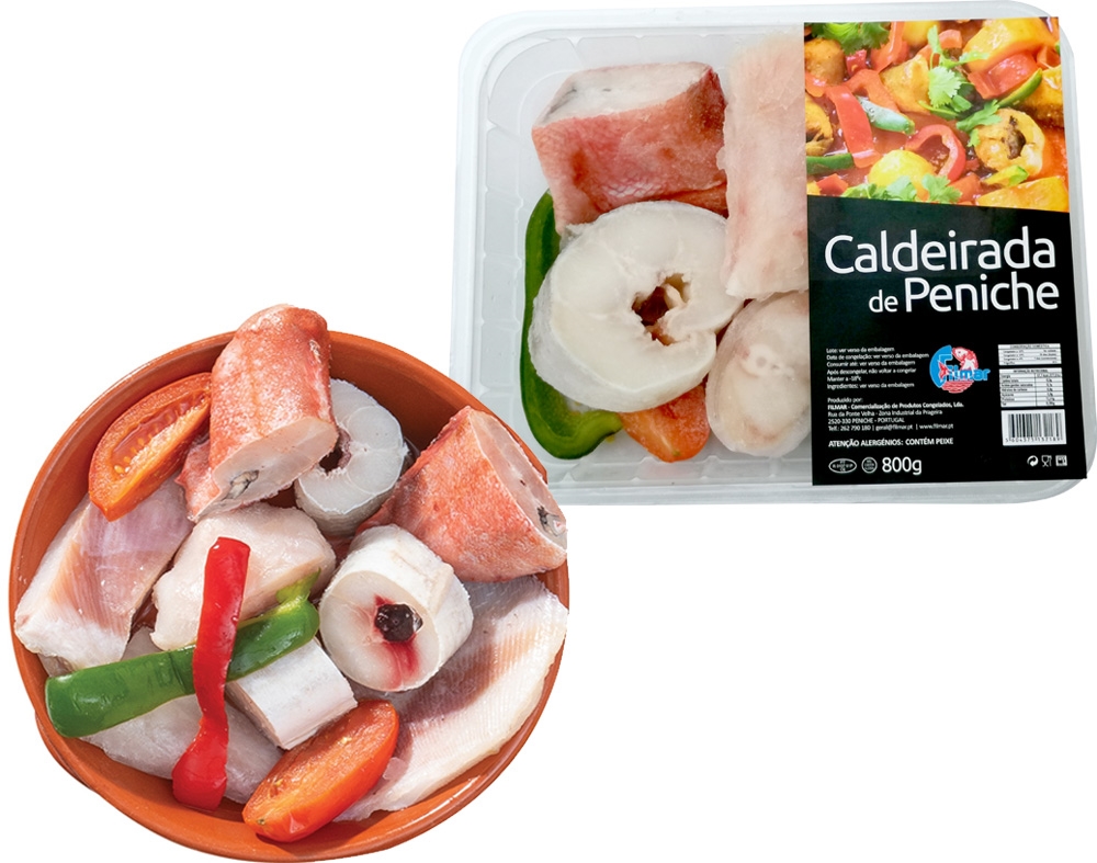 CALDEIRADA PEIXE PENICHE CONGELADA 800 G