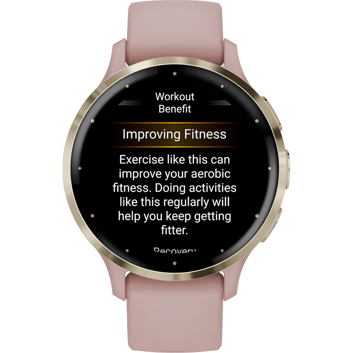 Garmin Venu 3S smartklokke (rosa)