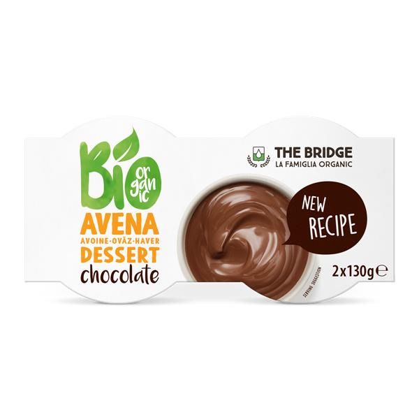 The Bridge Bio Sobremesa Aveia Chocolate 2X130g