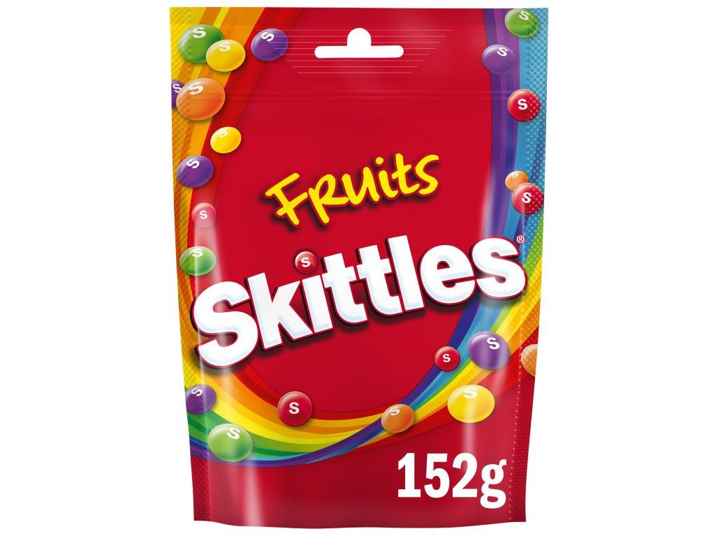 CARAMELOS SKITTLES FRUITS 152 G
