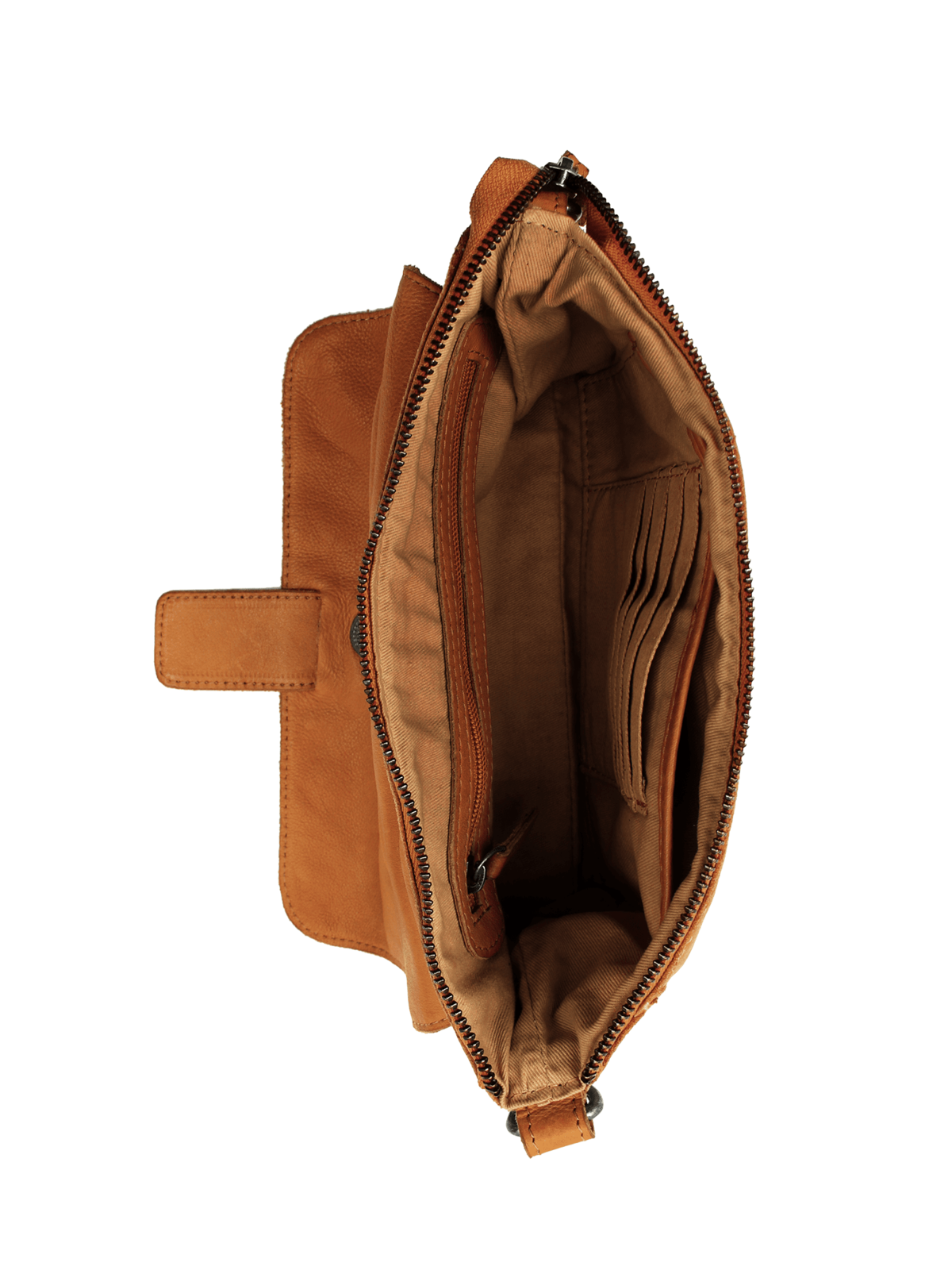 DSTRCT Harrington Road Schoudertas Clutch Cognac