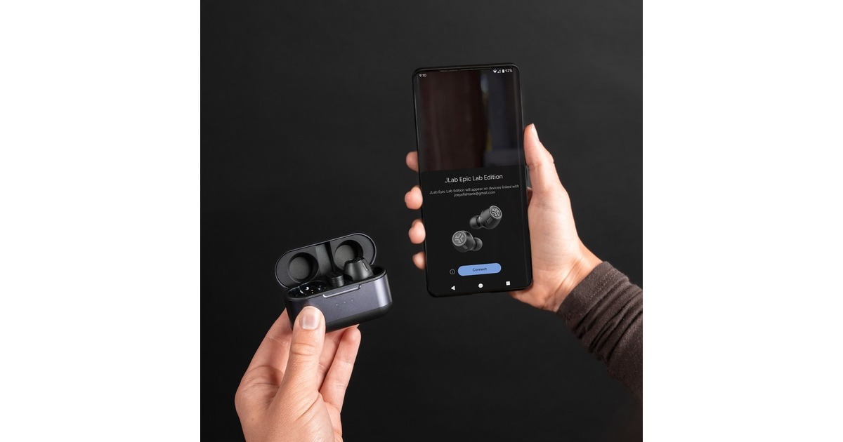 JLabEpic LAB Edition earbuds  (Zwart, Bluetooth 5.3 Multipoint)