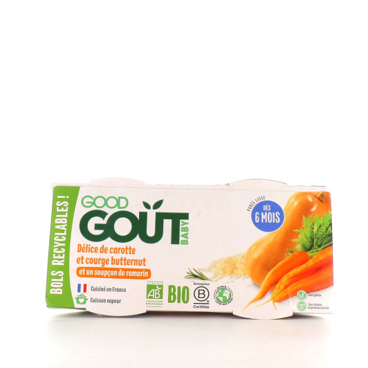Good Goût Plats BIO pour Bébé