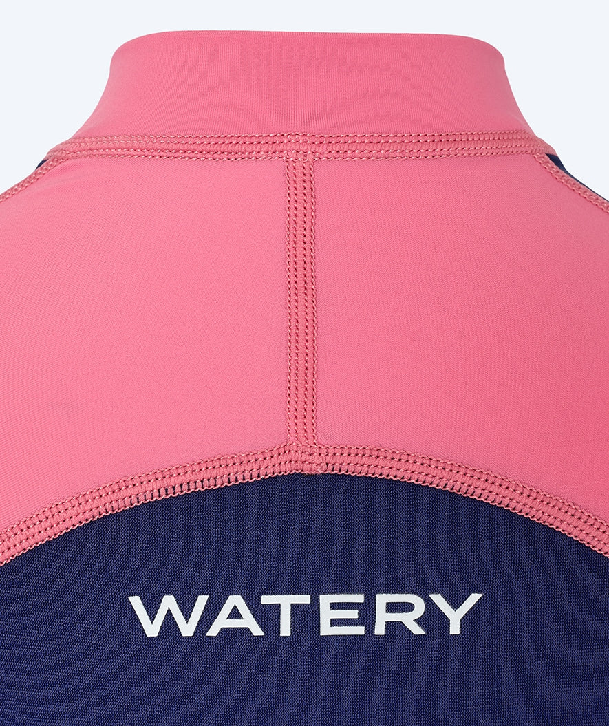 Watery UV våddragt til børn - Calypso Langærmet - Pink