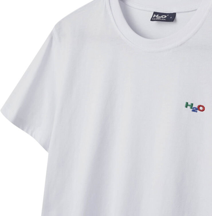 H2O Base T-shirt. Hvid