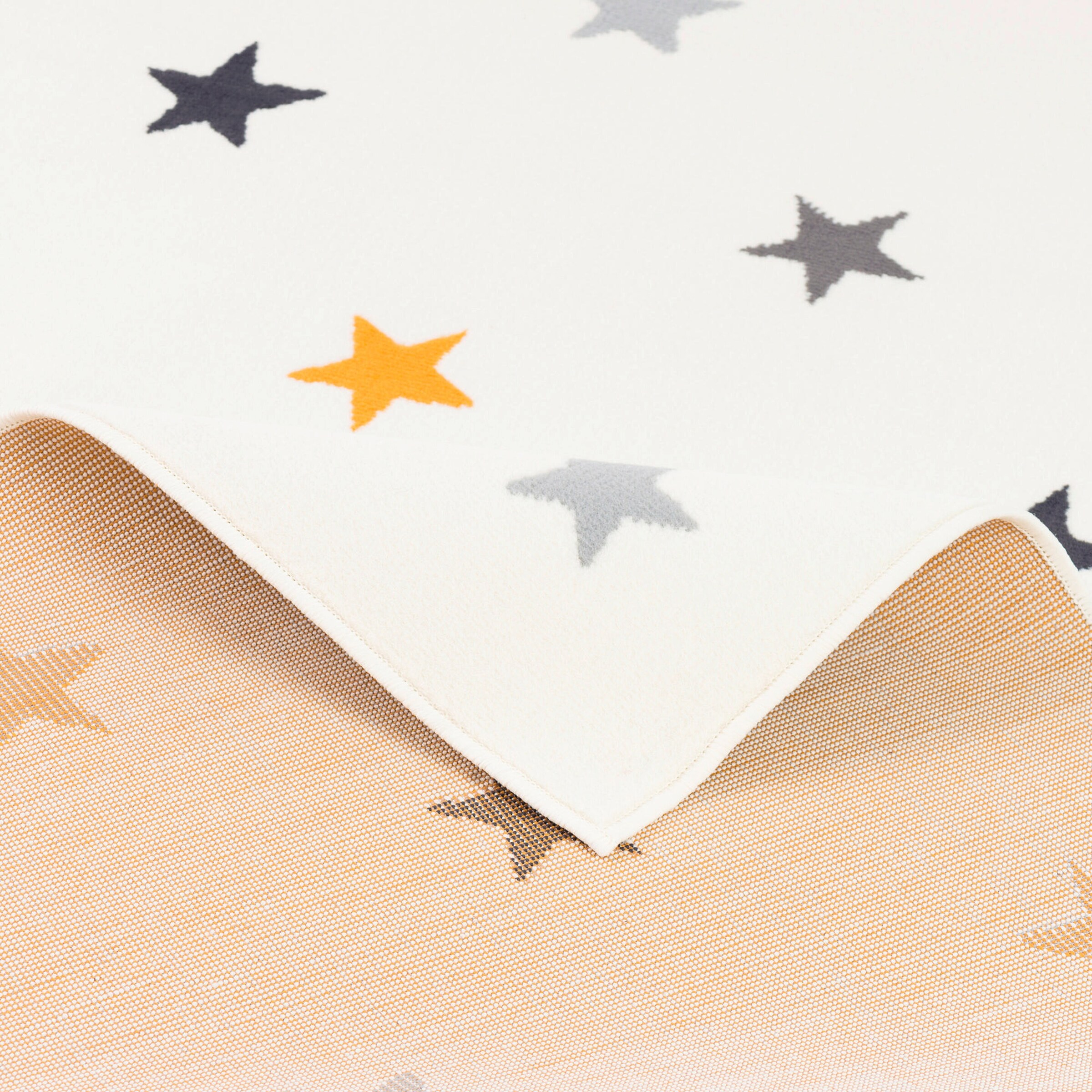 Pergamon Kinder und Jugend Teppich Trendline Sterne Mix Creme - 80x150 cm