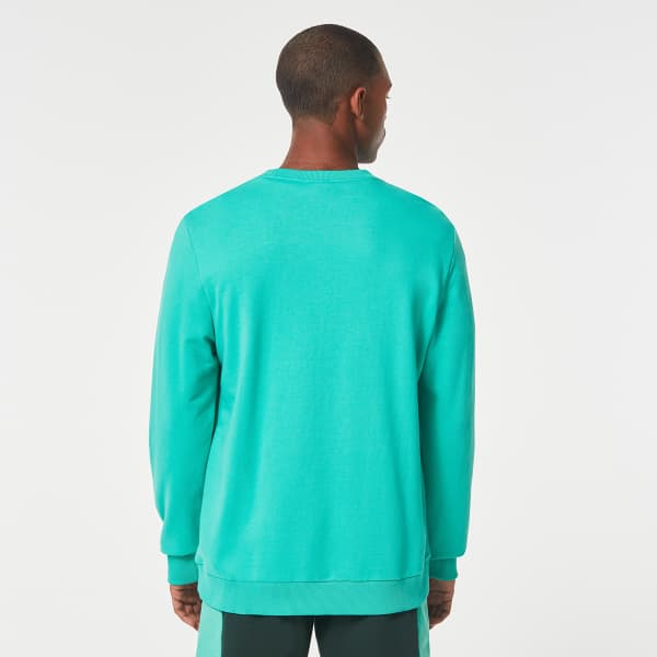 Sweatshirt OAKLEY FLORAL SPLASH B1B CREW MINT GREEN
