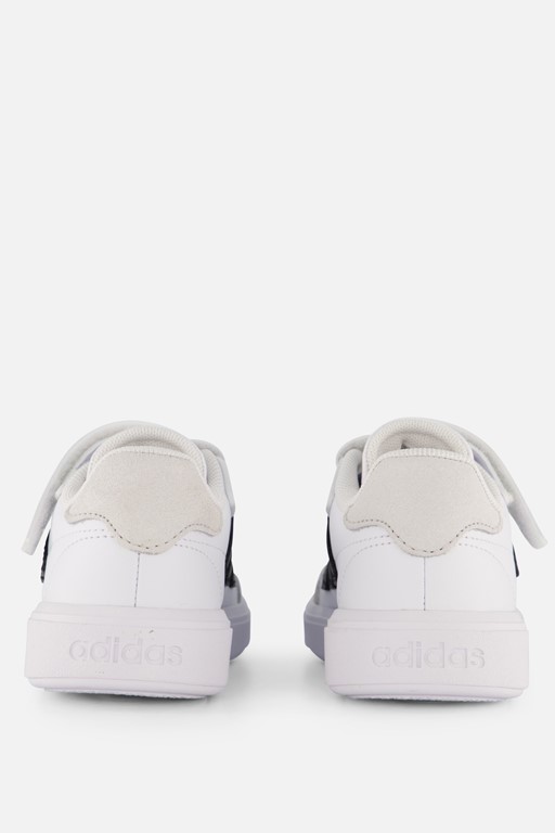 Adidas Courtblock Sneakers wit Imitatieleer