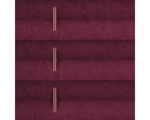Lichtblick plisségordijn, daglicht met zijspanning, braam, 45x130 cm