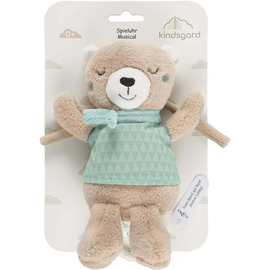 kindsgard Spieluhr Teddy slumma mint