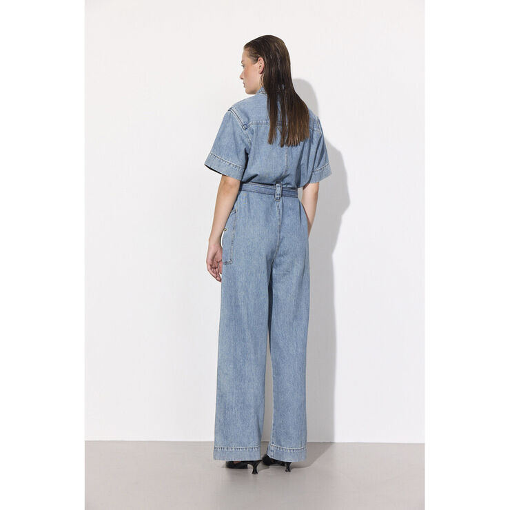 HUNKØN Dolly Denim Jumpsuit Light denim