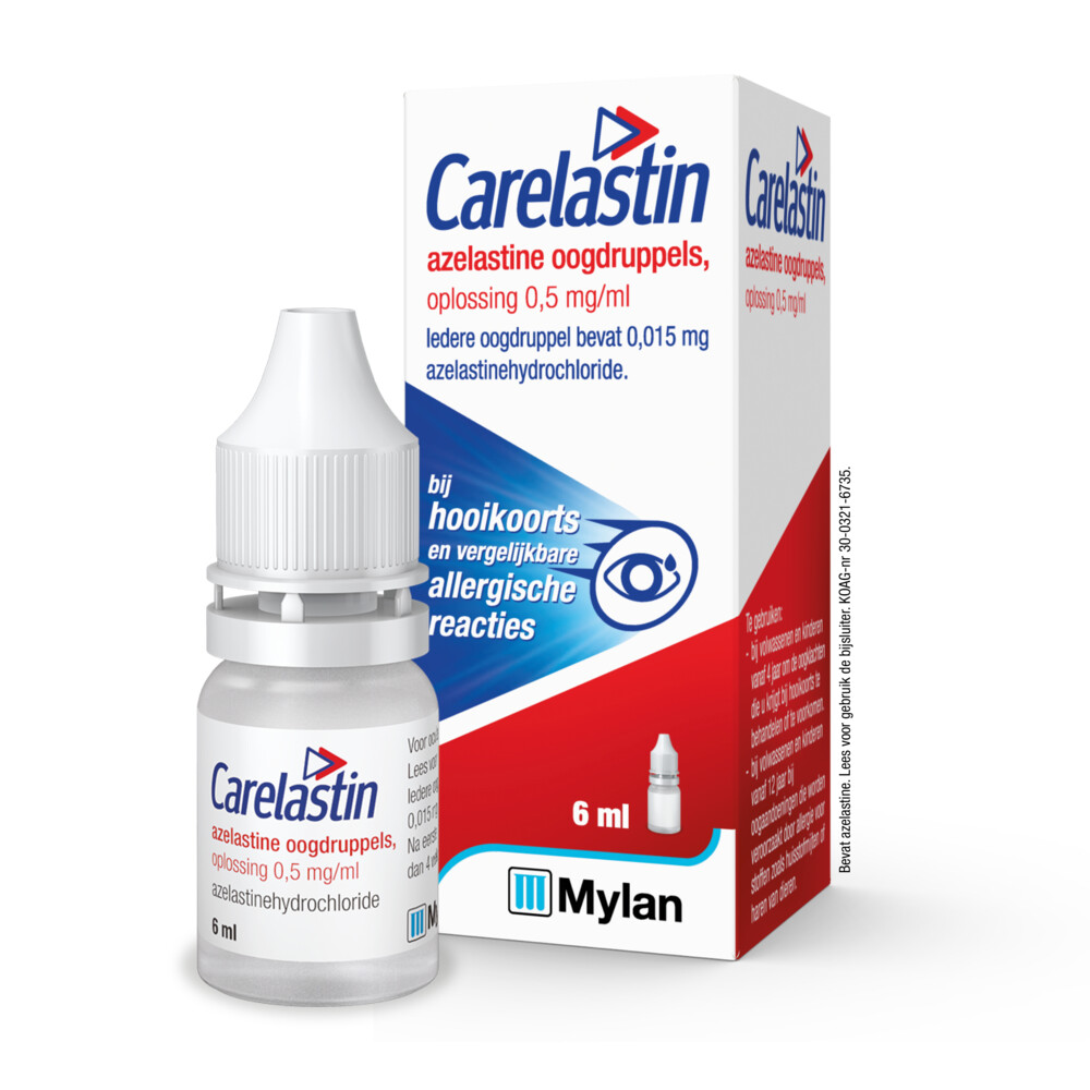 Carelastin Oogdruppels bij Hooikoorts6 ml