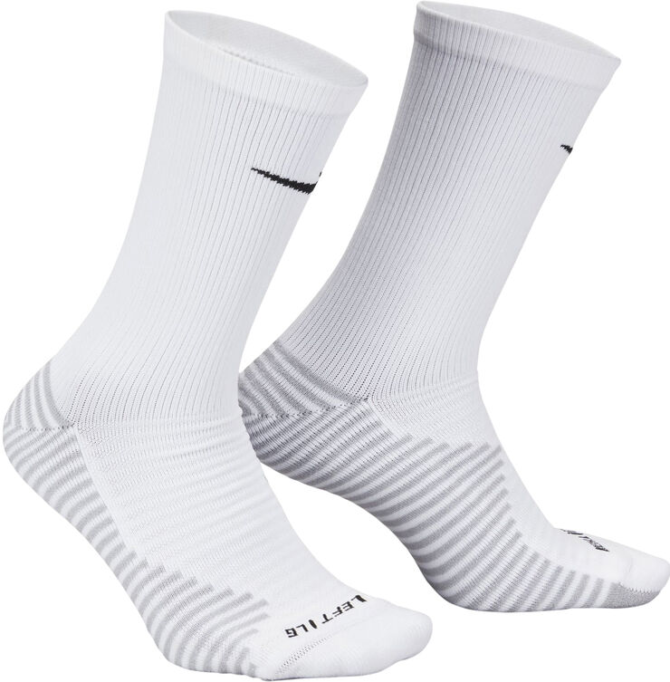 Nike Strike Soccer Crew strømper, 1 par Hvid