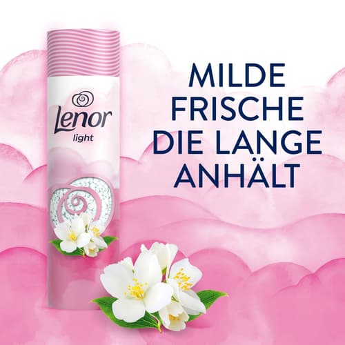 Lenor Light Wäscheparfüm Jasminblüte, Frische Jasminblüte
