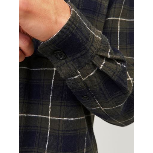 Jack&Jones Frederiksberg Flannel Skjorte, Sky Captain, L