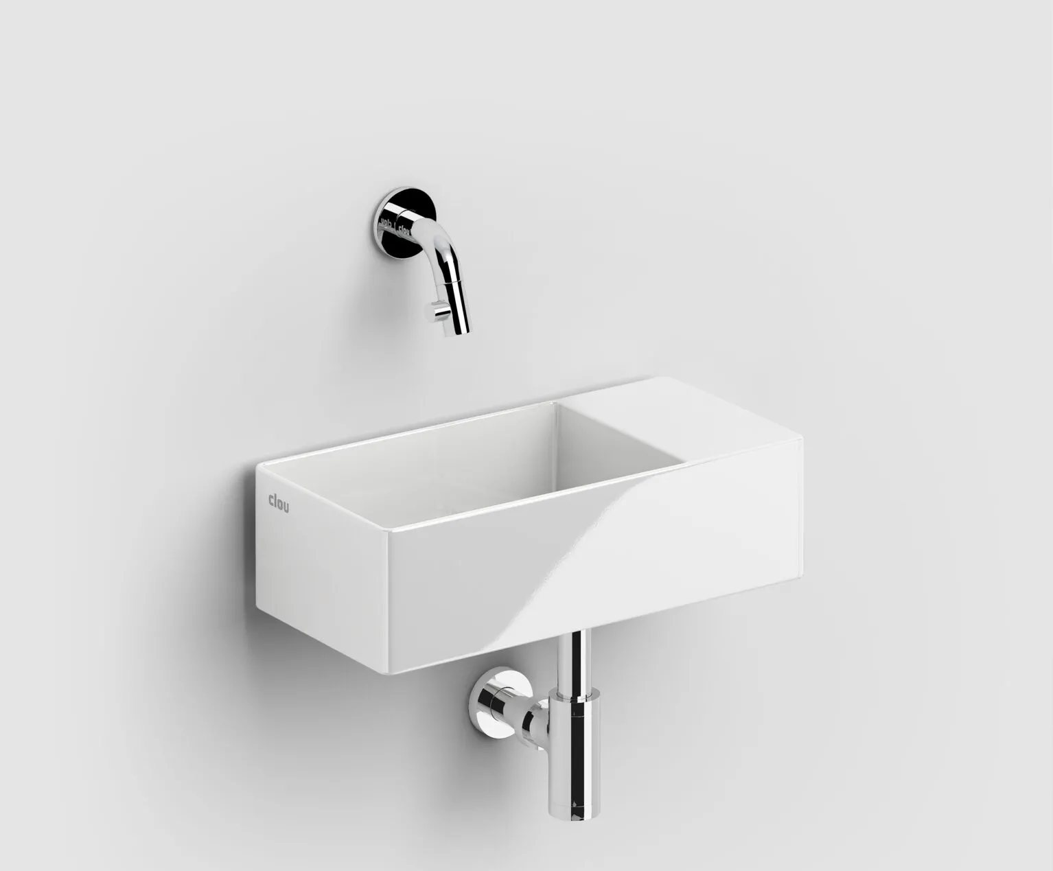 Clou Kaldur inbouw fonteinkraan 7.5cm chroom