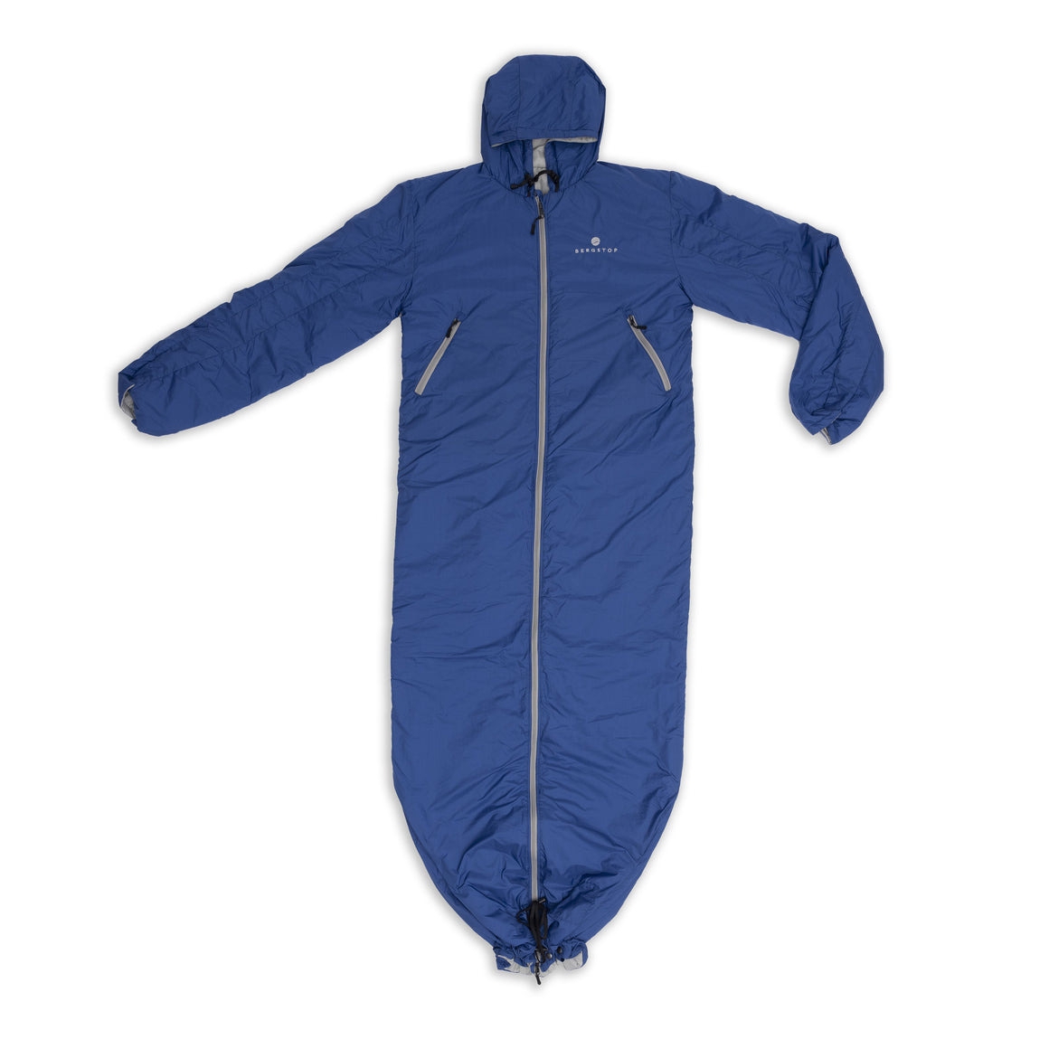 Bergstop Cozybag Comfort Multifunktionsschlafsack mit Ärmeln blau XL 250 cm