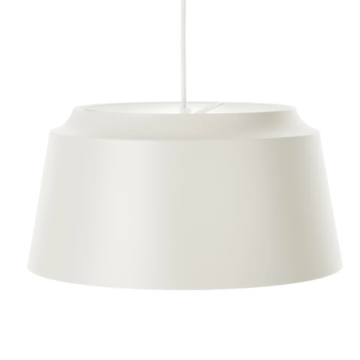 Puik - Groove Pendelleuchte, Ø 40 x H 20 cm, weiss