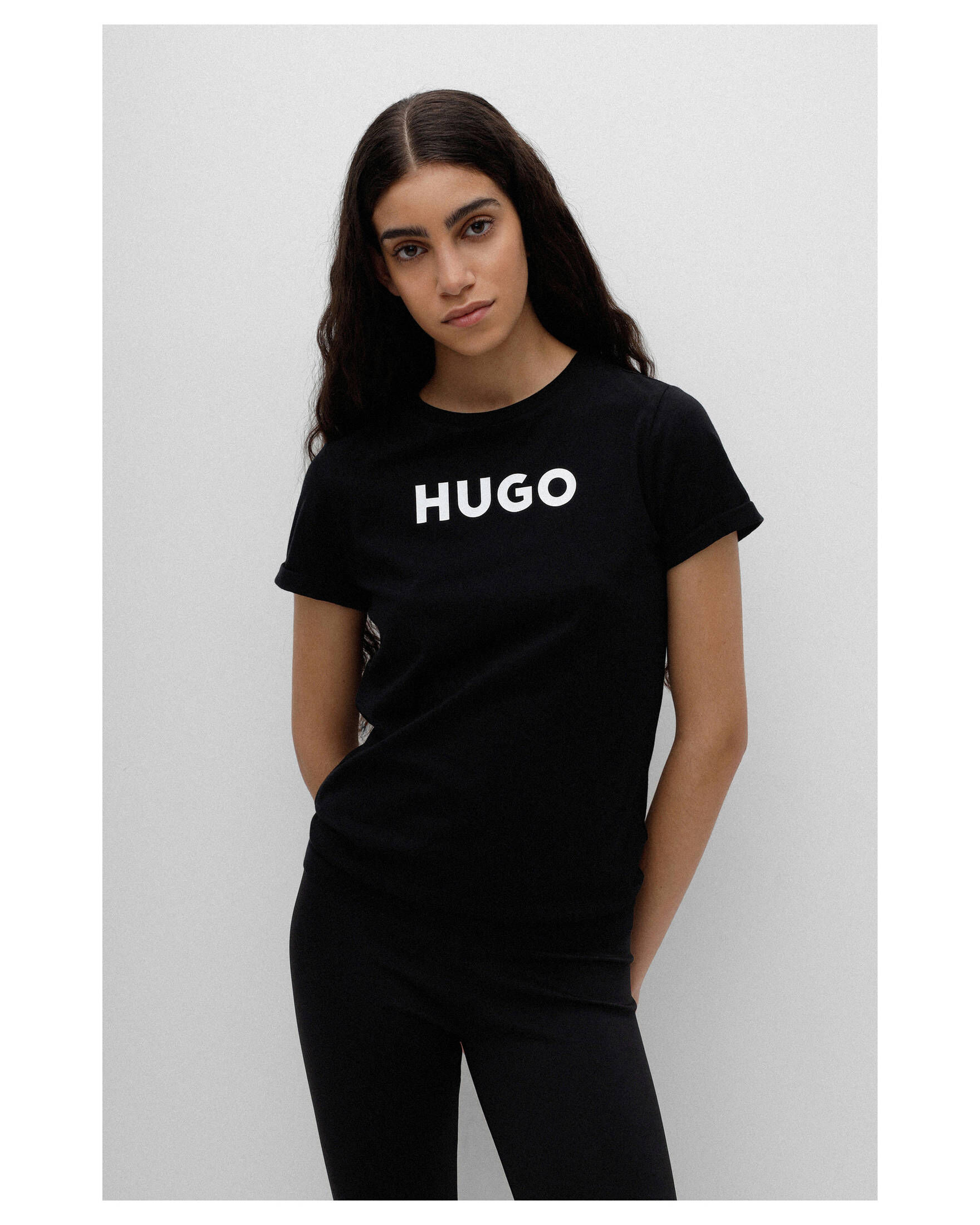 HUGO| Damen T-Shirt THE HUGO TEE