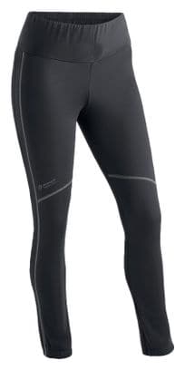 Legging Maier Sports Telfstight 2.0W Da Tight Thermo Noir Femme Regular