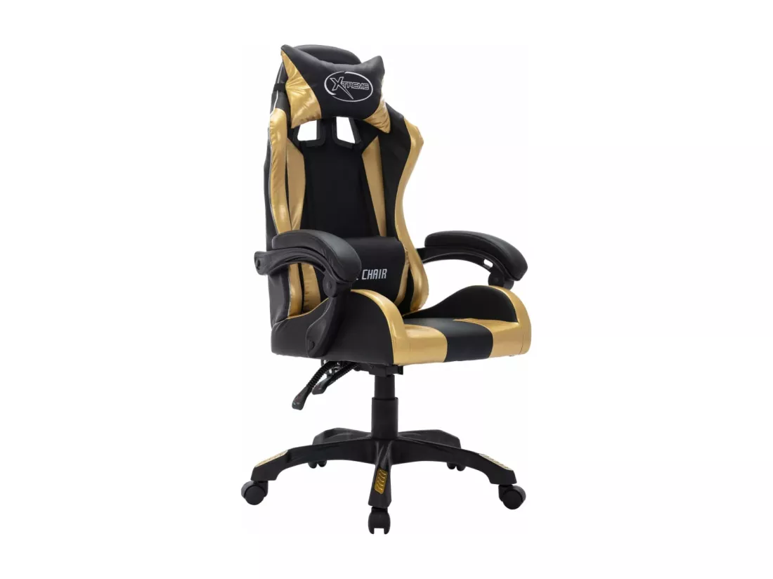 Chaise fauteuil siège pivotante cuir multicolore 64 x 65 x 119 cm 02_0024205