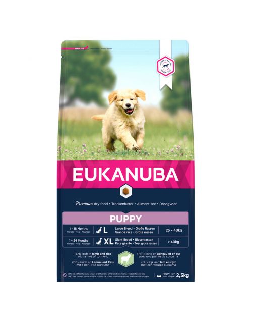 Eukanuba Puppy\/Junior Lam&Rijst - Hondenvoer