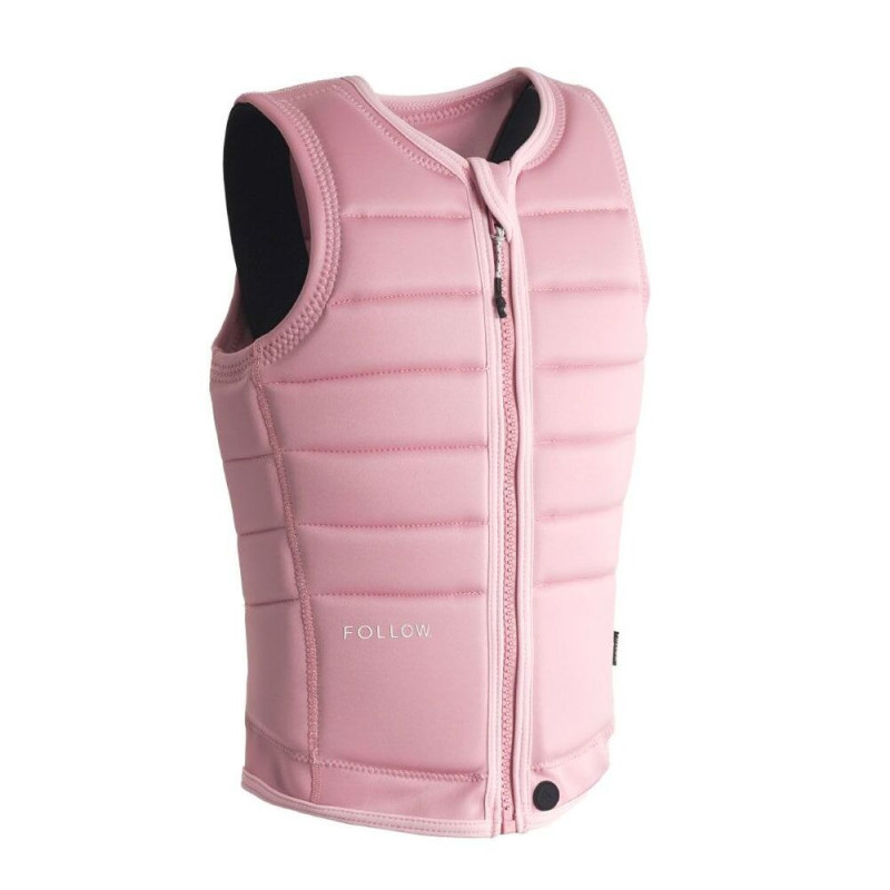 Gilet impact wakeboard femme follow total rose