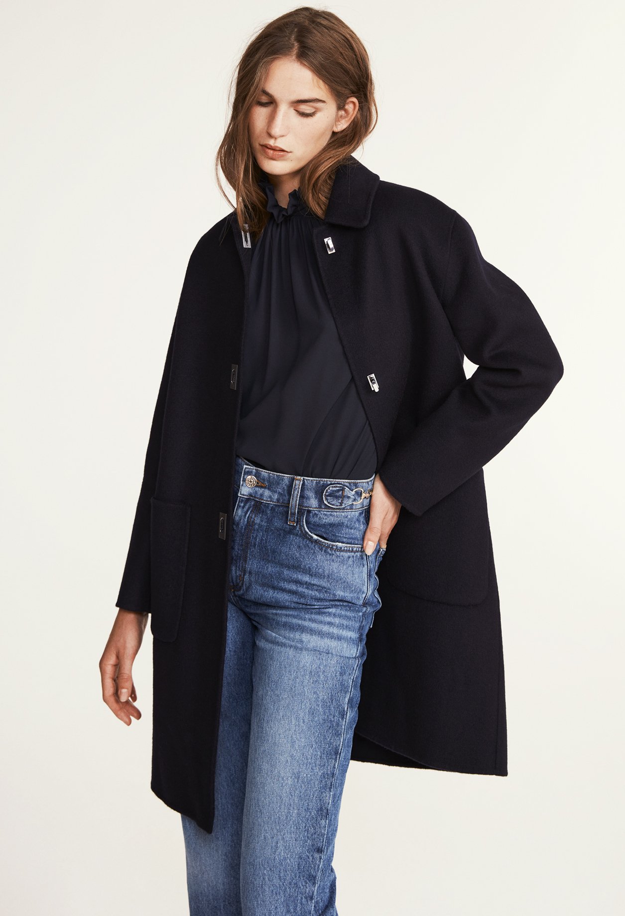 Blouse &agrave; col victorien